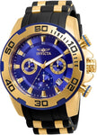 Invicta Men's 22313 Pro Diver Quartz  Blue Dial Watch