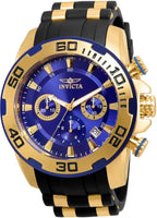 Invicta Men's 22313 Pro Diver Quartz  Blue Dial Watch