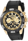 Invicta Men's 23756 Aviator Quartz Multifunction Champagne Dial Watch