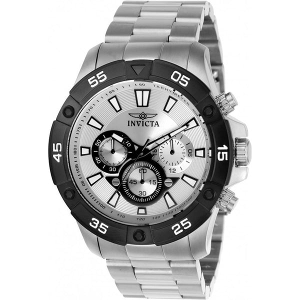 Invicta Men's 22788 Pro Diver Quartz Multifunction Silver Dial Watch