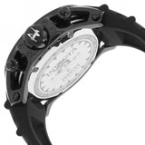 Invicta Men's 'Reserve' Swiss Quartz Stainless Steel and Silicone Casual Watch, Color:Black (Model: 22138)