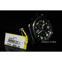 Invicta Russian Diver Chronograph Black Dial Two-tone Mens Watch 15479