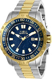 Invicta Men's 25794 Pro Diver Quartz 3 Hand Blue Dial Watch