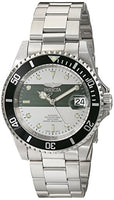 Invicta Men's 16131 Pro Diver Automatic 3 Hand Silver, Dark Grey Dial Watch
