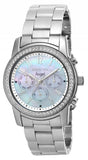 Invicta Women's 17019 Angel Quartz Multifunction White Dial Watch