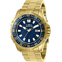 Invicta Men's 25793 Pro Diver Quartz 3 Hand Blue Dial Watch