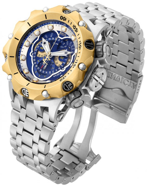 Invicta Men's 16808 Venom Quartz Chronograph Blue Dial Watch
