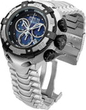 Invicta Men's Bolt Steel Bracelet & Case Swiss Quartz Blue Dial Watch 21344