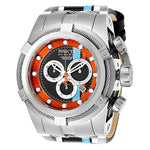 Invicta  Men's 25424 Reserve Quartz 3 Hand Black, Orange, Ocean Blue Dial Watch