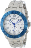 Invicta 11452 Men's Pro Diver Chronograph Textured Dial Stainless Steel Watch
