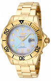 Invicta Men's 16033 Pro Diver Automatic 3 Hand Platinum Dial Watch