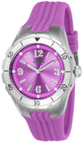 Invicta Women's 24123 Angel Quartz 3 Hand Purple Dial Watch