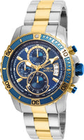 Invicta Men's 22415 Pro Diver Quartz Multifunction Blue Dial Watch