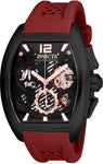 Invicta Men's 26888 S1 Rally Quartz 3 Hand Black Dial Watch