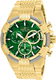 Invicta Men's 25869 Bolt Quartz Chronograph Green Dial Watch