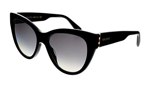 Gucci Sunglasses GG 0460 S- 001 Black/Grey Gold