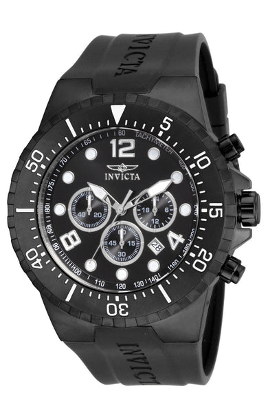Invicta Men's 16751 Specialty Quartz Chronograph Black Dial Watch