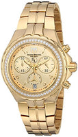 Technomarine Women's TM-416031 Eva Longoria Quartz Gold Dial Watch