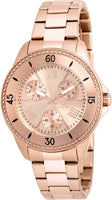 Invicta Women's 21684 Angel Quartz Chronograph Rose Gold Dial Watch
