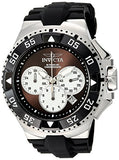 Invicta Men's 23045 Excursion Quartz Chronograph Black, Silver Dial Watch