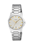 Gucci Quartz Stainless Steel Casual Silver-Toned Women's Watch(Model: YA126572)
