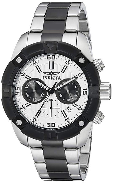 Invicta Men's 21471 Specialty Quartz Multifunction Silver Dial  Watch