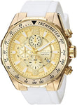 Invicta Men's 24578 Aviator Quartz Multifunction Gold Dial Watch