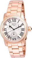 Invicta Women's Angel Rose Gold-Tone Steel Bracelet & Case Quartz  Watch 21706