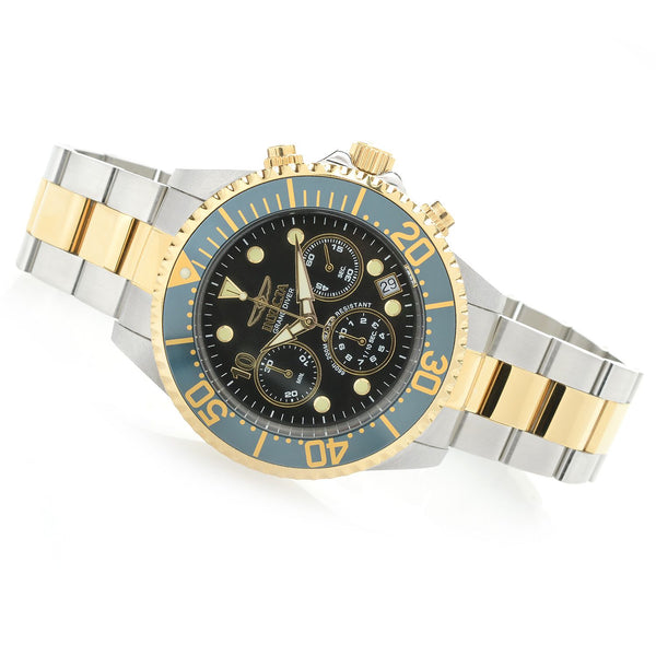 Invicta Men's 22037 Pro Diver Quartz Chronograph Black Dial Watch
