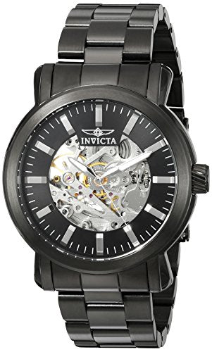 Invicta Men's 22576 Vintage Automatic 3 Hand Black Dial Watch