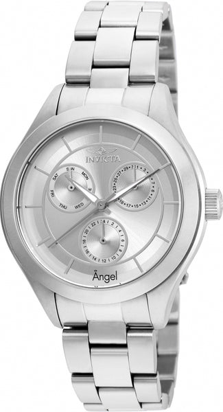 Invicta Women's 21693 Angel Quartz Chronograph Silver Dial Watch
