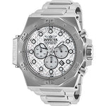 Invicta Men's 26040 Akula Quartz Chronograph Silver Dial Watch