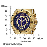 Invicta Men's 6469 Excursion Quartz Chronograph Blue Dial Watch