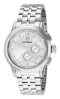 Invicta S. Coifman SC0267 Mens Multi-Function Silver Dial Stainless Steel Watch