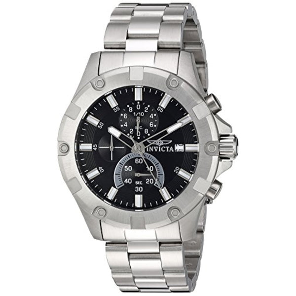 Invicta Men's 'Pro Diver' Quartz Stainless Steel Casual Watch, Color:Silver-Toned (Model: 22749)