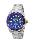 Invicta Men's 12566 Pro Diver Quartz 3 Hand Blue Dial Watch