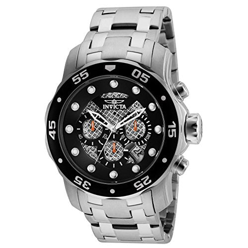 Invicta Men's 25331 Pro Diver Quartz Chronograph Black Dial Watch