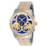 Invicta Men's 25578 Objet D Art Automatic Multifunction Blue, Silver Dial Watch