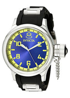 Invicta Men's 1434 Russian Diver Quartz 3 Hand Blue Dial Watch