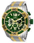 Invicta Men's 25857 Pro Diver Quartz Chronograph Green Dial Watch