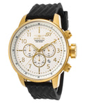 Invicta Men's 23815 S1 Rally Quartz Chronograph Ivory Dial Watch