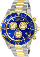 Invicta Men's 26851 Pro Diver Quartz Chronograph Blue, Gold Dial Watch