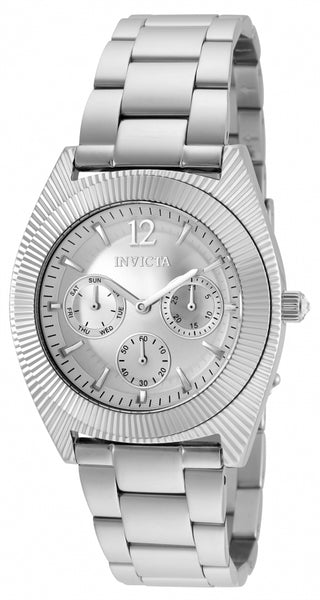 Invicta Women's 25247 Angel Quartz Chronograph Silver Dial Watch