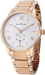 Alexander A102B-04 Statesman Regalia Men's Analog Rose Gold Plated Swiss Watch
