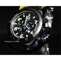 Invicta Russian Diver Chronograph Black Dial Two-tone Mens Watch 15479