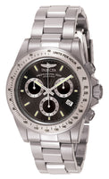 Invicta Men's 7026 Signature Quartz Chronograph Black Dial Watch