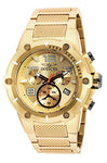 Invicta Men's 19529 Speedway Quartz Chronograph Gold Dial Watch