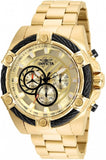 Invicta Men's 25515 Bolt Quartz Chronograph Gold Dial Watch