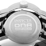 Invicta 10437 Womens DNA Recycled Art Quartz SS Case Silicone Strap Watch