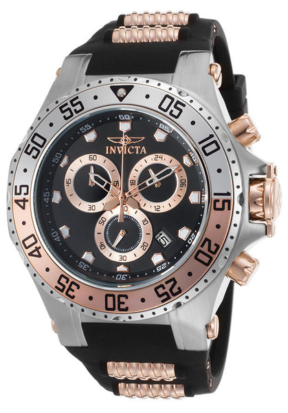 Invicta Men's 21831 Pro Diver Quartz Chronograph Black Dial Watch